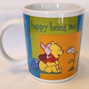 Vintage Winnie The Pooh and Piglet mug